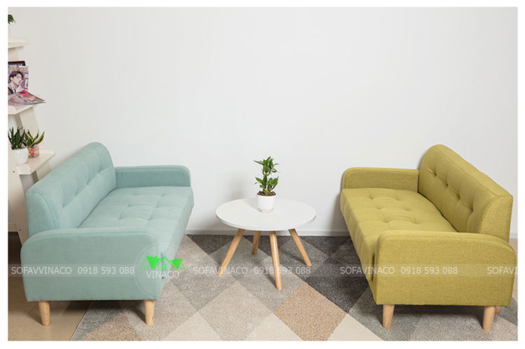 Bộ ghế sofa băng đẹp đơn giản nhiều kích thước